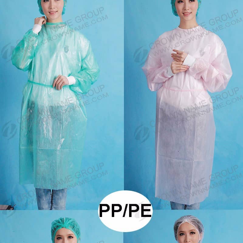 Polypropylene Isolation Gown - Crown Name