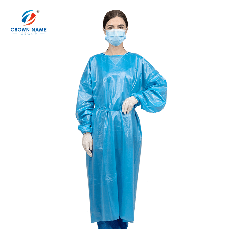 Buy Disposable Isolation Gown - Crown Name